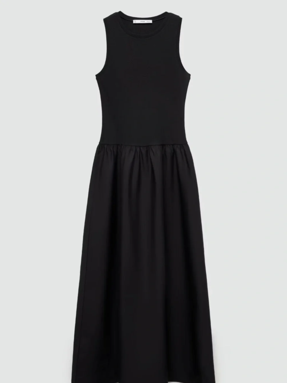 Mango black cotton dress - Picture 3 of 6